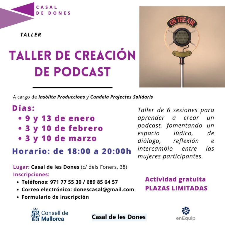 Taller de creación de Podcast